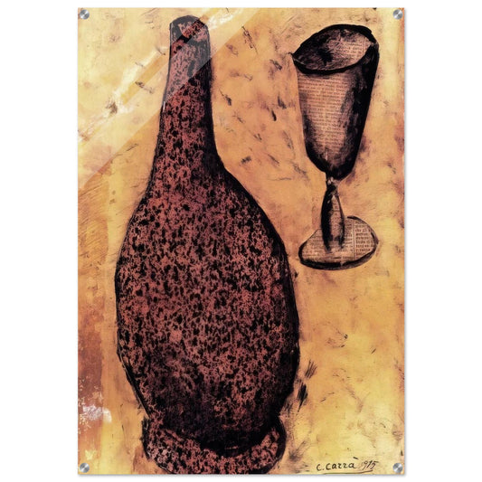 IL FIASCO 1915 - Carlo Carra Acrylic Print - 70x100 cm / 28x40″ inches