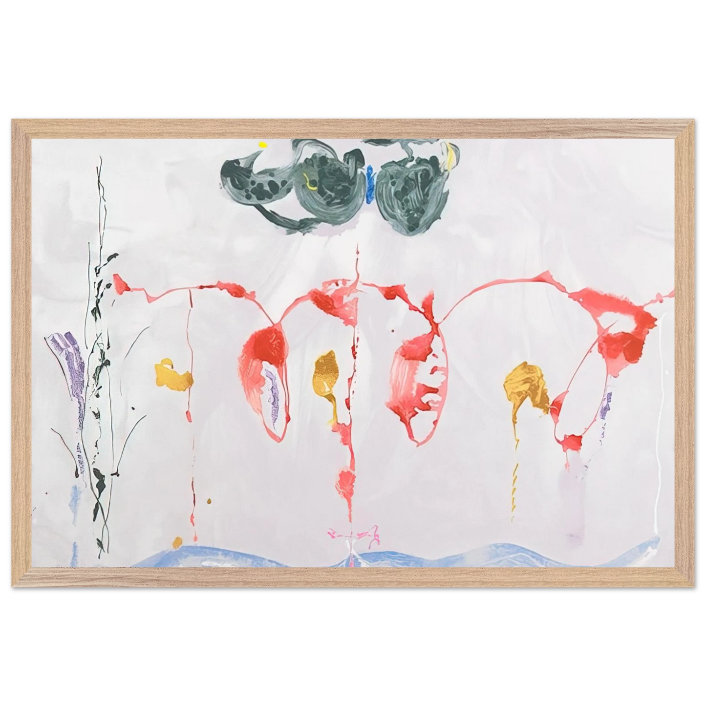 Helen Frankenthaler - Aerie - 2009 Wall art - A3 (29.7 x 42  cm) - Fine Art Poster - -