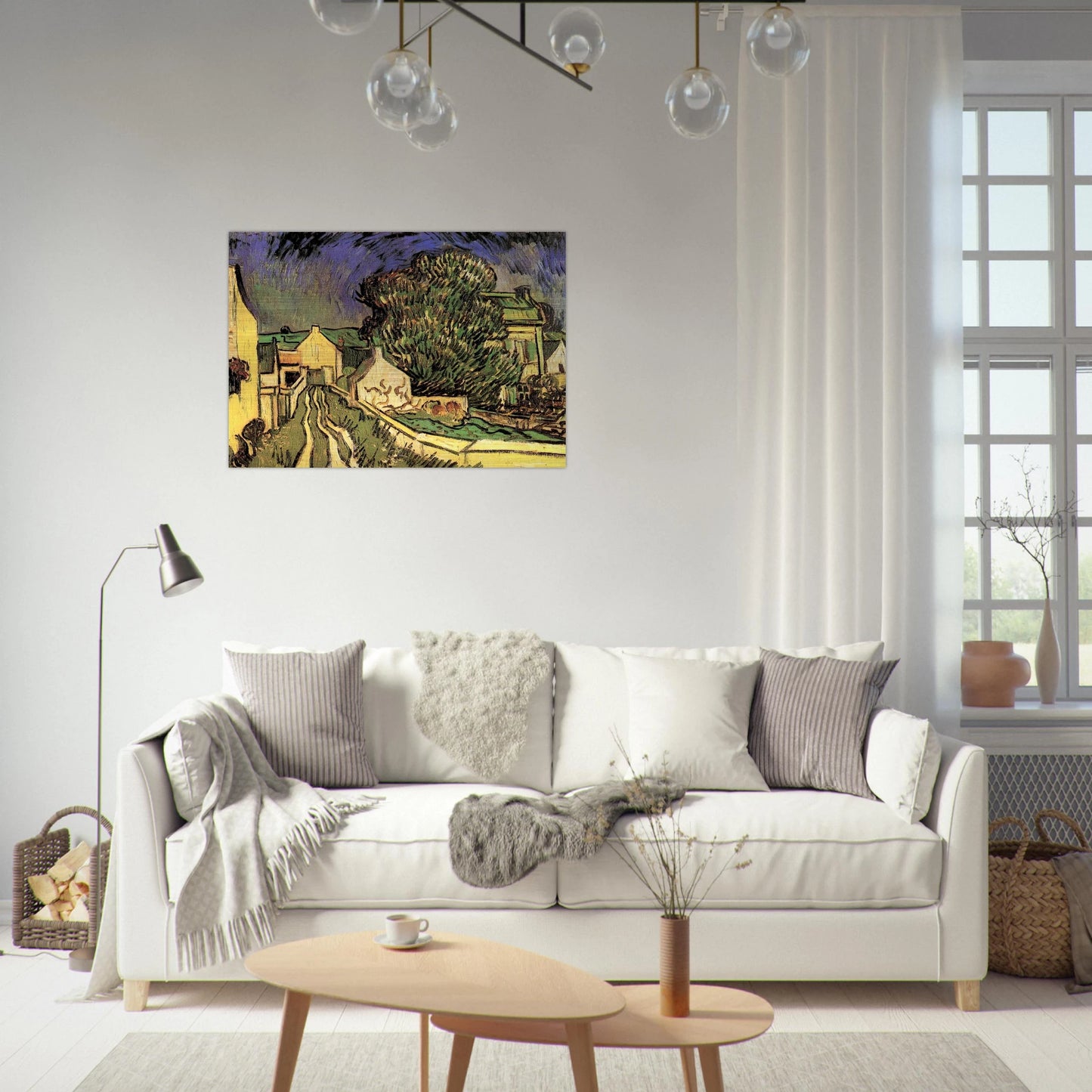 The House of Pere Pilon - Vincent van Gogh Brushed Aluminum Print - 70x100 cm / 28x40 inches | Vincent van Gogh Aluminum Print | Vincent van Gogh Prints