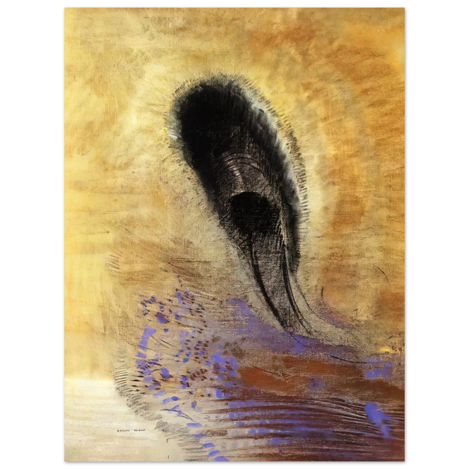 Odilon Redon - UNDERWATER VISION 1 Fine Art Poster - Default Title