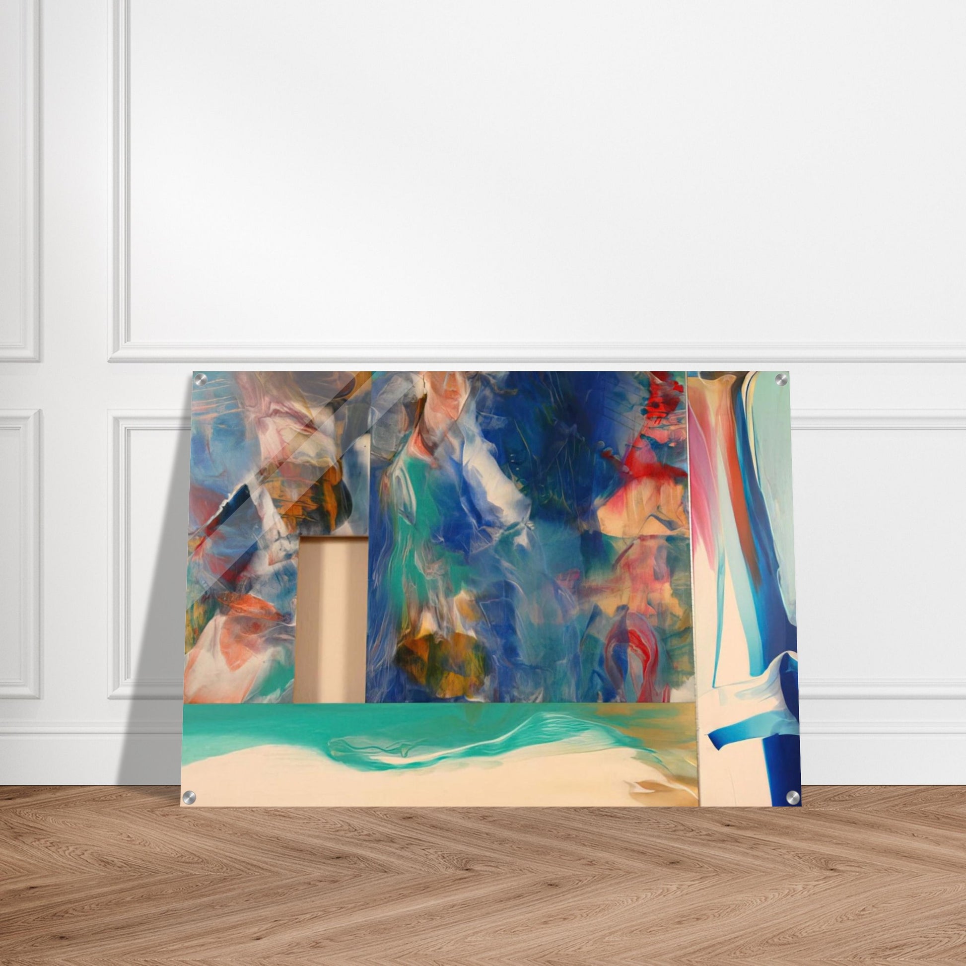 Icon - Sam Gilliam Acrylic Print - 70x100 cm / 28x40″ inches | Sam Gilliam Wall Art | Sam Gilliam Prints