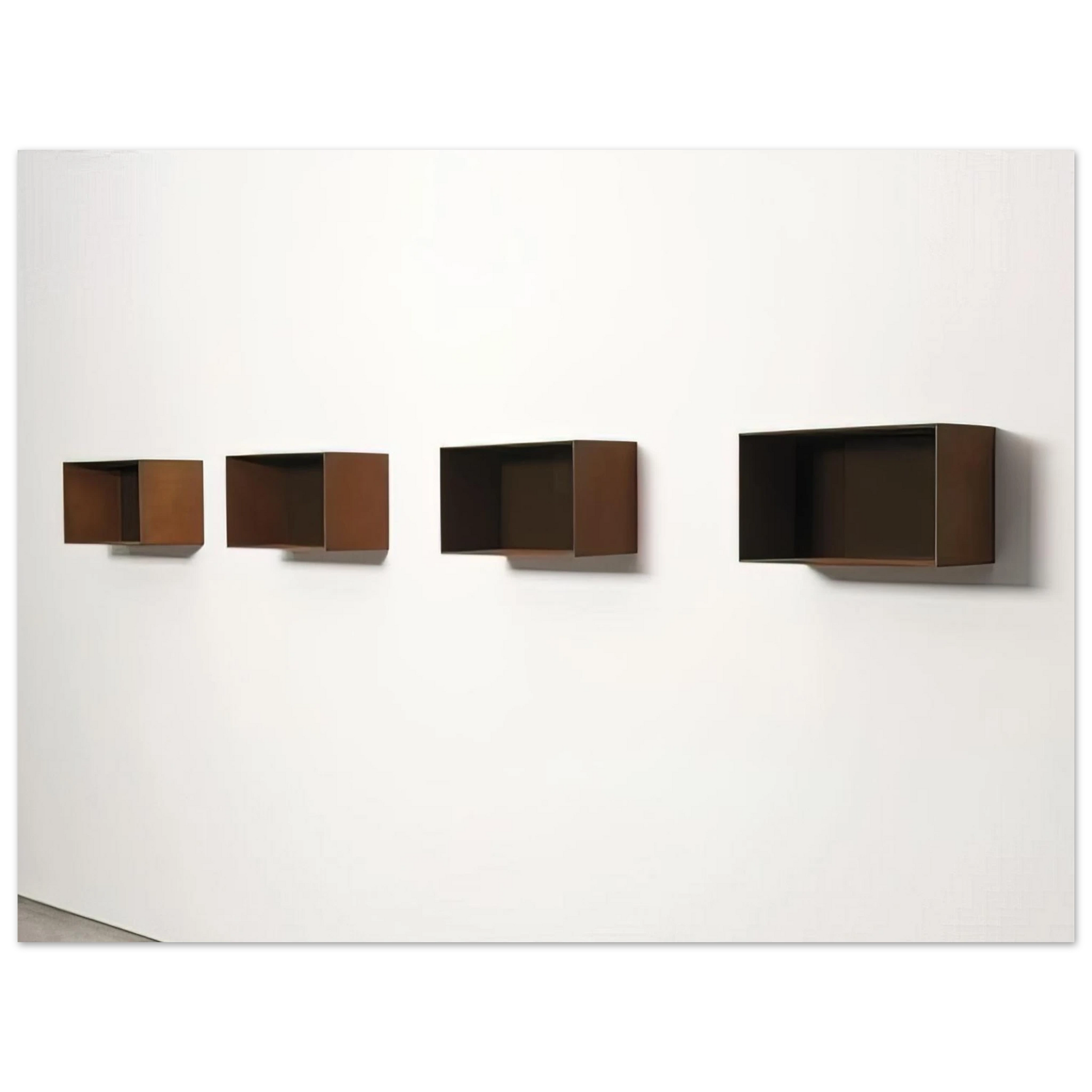 Donald Judd - Untitled 90-9 Donaldson - 1990 Fine Art Poster - Default Title