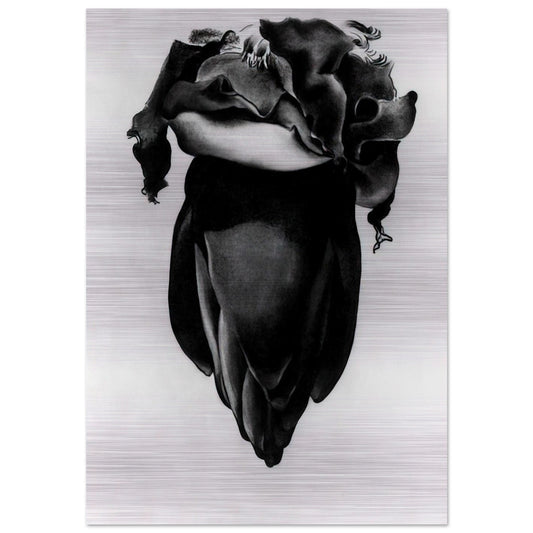 Banana Flower - Georgia O'Keeffe Brushed Aluminum Print - 70x100 cm / 28x40 inches | Georgia O'Keeffe Aluminum Print | Georgia O'Keeffe Prints