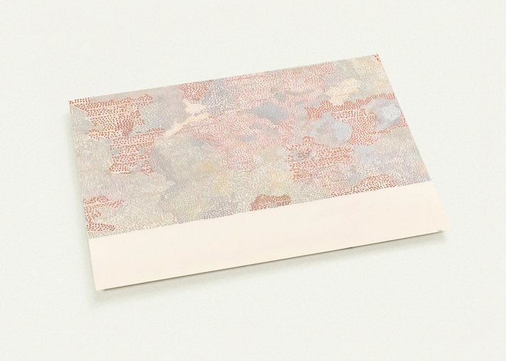 MASKELYNE DA REGION OF THE MOON FROM THE SERIES LUNAR MAPS 1972 By Nancy Graves Pack of 10 Post Cards | Nancy Graves Post Cards | A6 (10.5 x 14.8 cm) - 4.1 x 5.8 inches