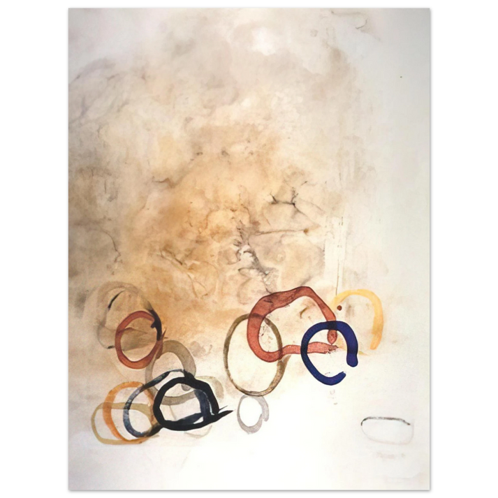 John Cage - 11 Stones - 1989  75x100 cm / 30x40inches Fine Art Poster