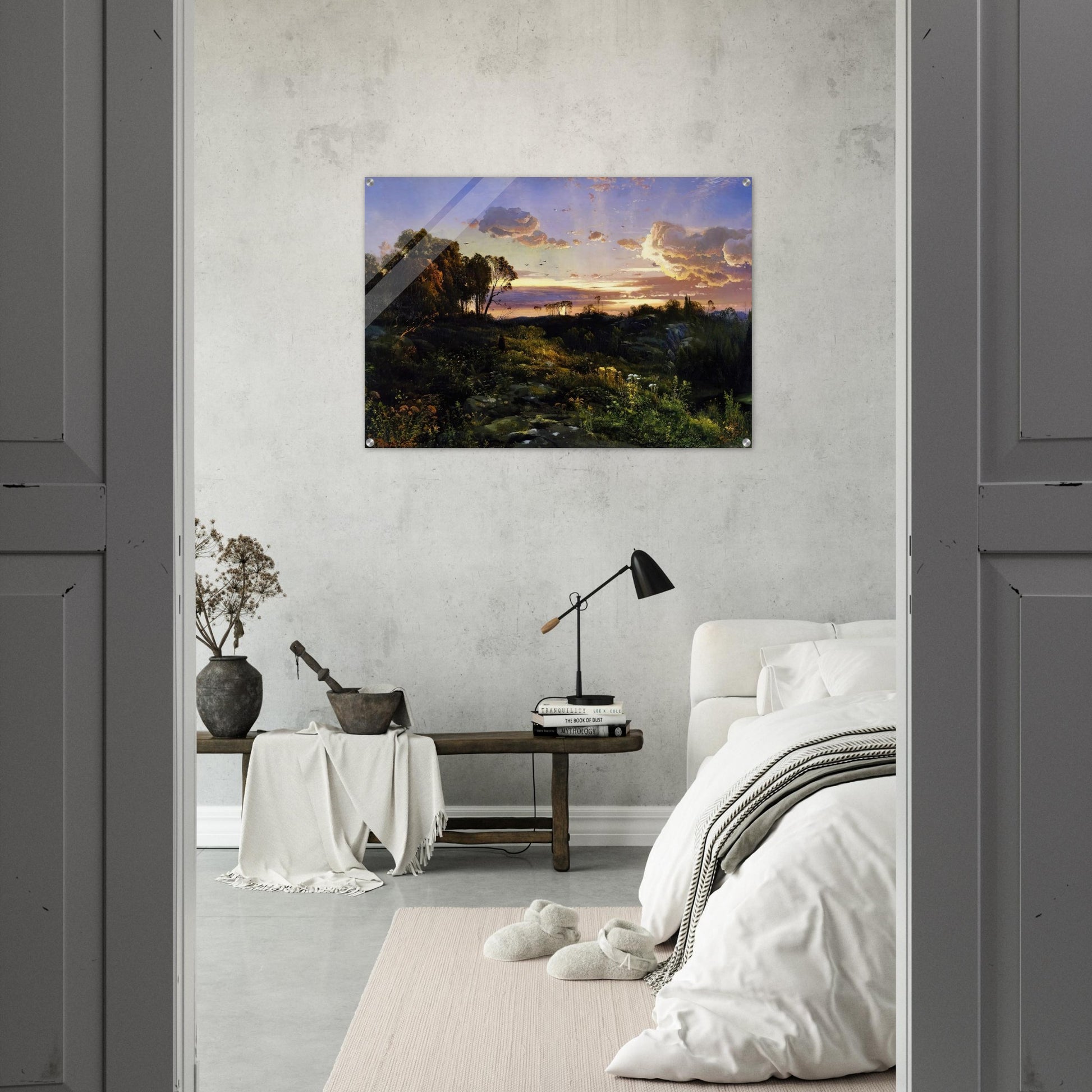 Dusk Wings - Thomas Moran Acrylic Print - 70x100 cm / 28x40″ inches | Thomas Moran Wall Art | Thomas Moran Prints