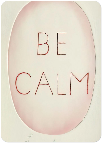 BE CALME OCTOBER 1ST 31ST By Louise Bourgeois Pack of 10 Post Cards | Louise Bourgeois Post Cards | A6 (10.5 x 14.8 cm) - 4.1 x 5.8 inches