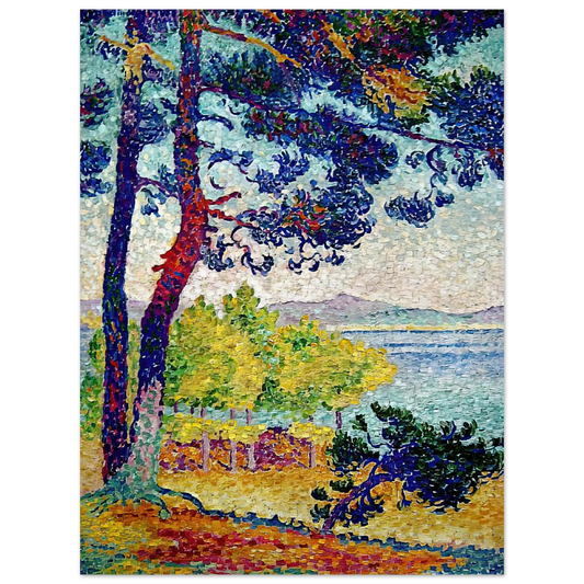 Henri-Edmond Cross - Afternoon at Pardigon, Var Fine Art Poster - Default Title