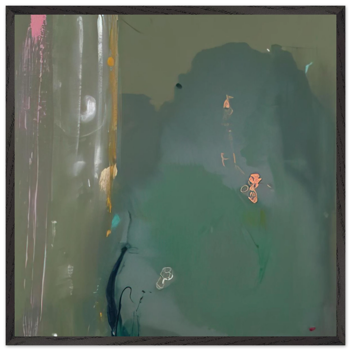 Helen Frankenthaler - CÃ´te d Argent - 1980 Wall art - 60x90 cm / 24x36 inches - Fine Art Poster - -
