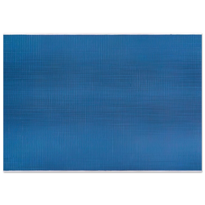 Night Sea - Agnes Martin Brushed Aluminum Print - 70x100 cm / 28x40 inches | Agnes Martin Aluminum Print | Agnes Martin Prints
