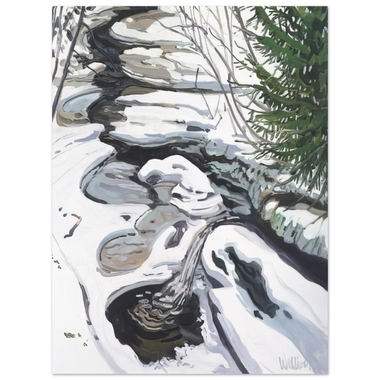 Neil Welliver - Study for Head of Passagassawaukeg - 1992 Fine Art Poster - Default Title