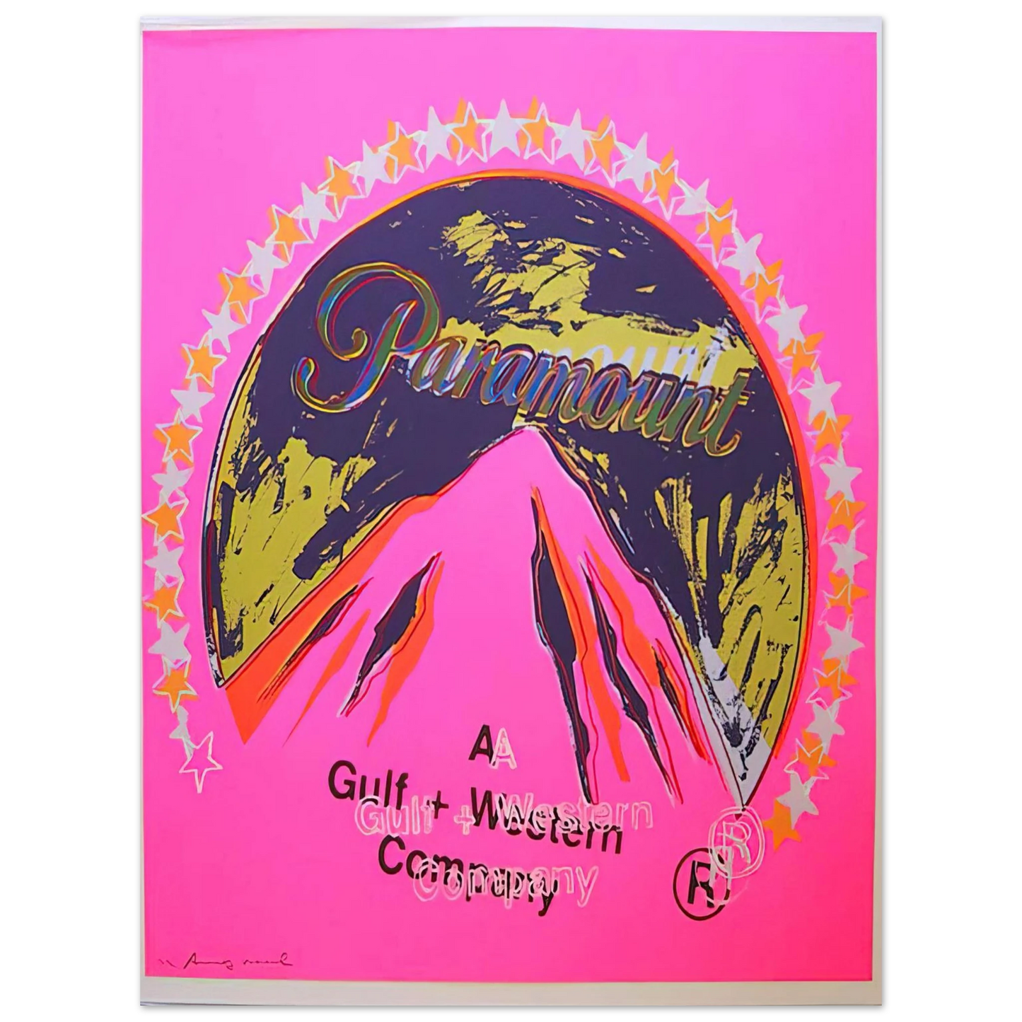 Andy Warhol - Paramount Fine Art Poster - 13x18 cm / 5x7 inches