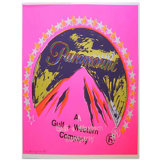 Andy Warhol - Paramount Fine Art Poster - 13x18 cm / 5x7 inches