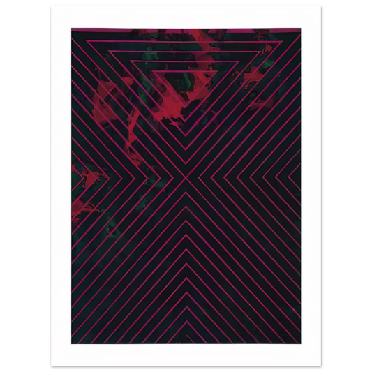 Luis Feito - 1418 1986 Fine Art Poster - Default Title
