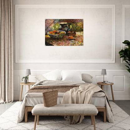 STILL LIFE WITH PITCHER AND FRUIT - Henri Matisse Acrylic Print - 70x100 cm / 28x40″ inches