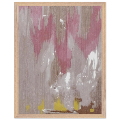 Helen Frankenthaler - Tales of Genji IV - 1998 Wall art - A2 (42 x 59.4  cm) - Premium Wooden Framed Poster With Fine Art Paper-canvas - White frame