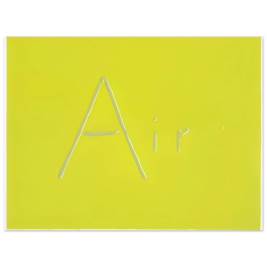 Edward Ruscha - AIR 1969 Fine Art Poster - Default Title