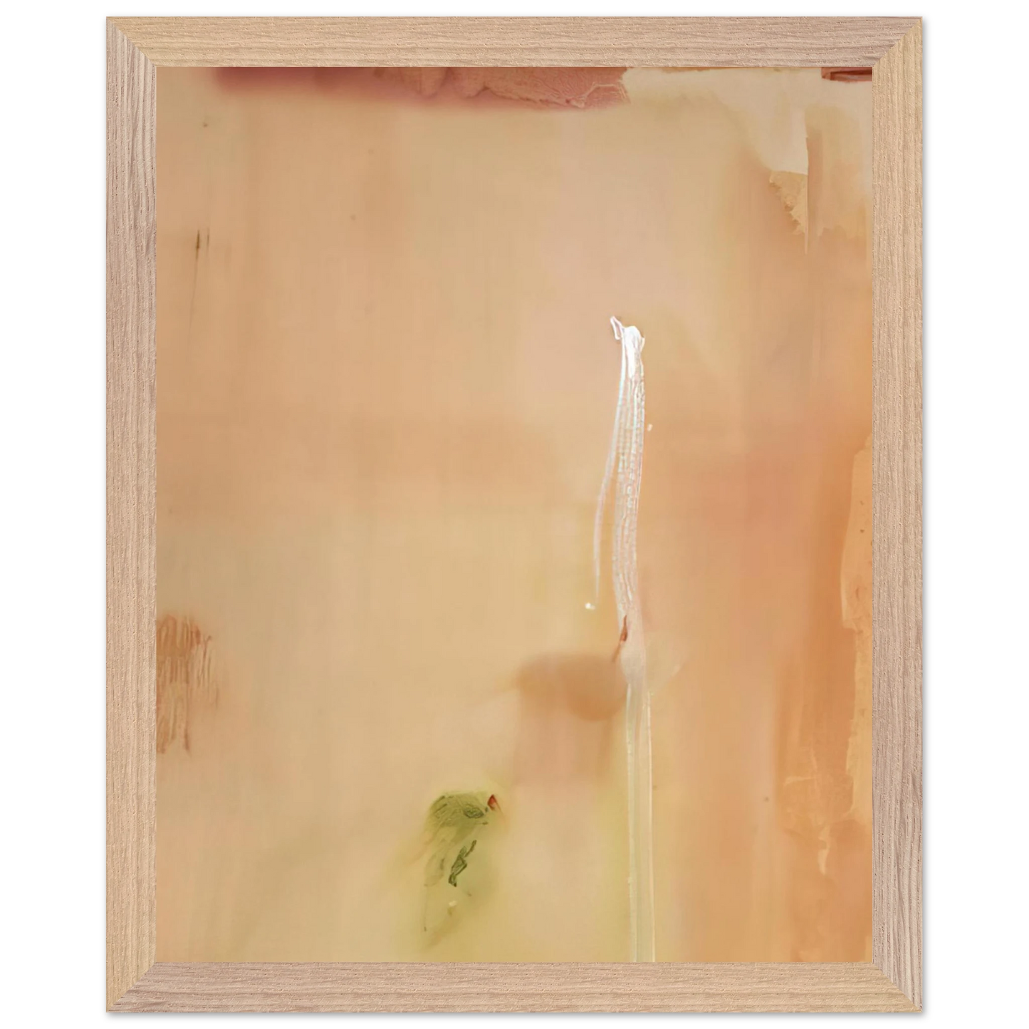 Helen Frankenthaler - Dawn Stroke - 1977 Wall art - A2 (42 x 59.4  cm) - Premium Wooden Framed Poster With Fine Art Paper - White frame
