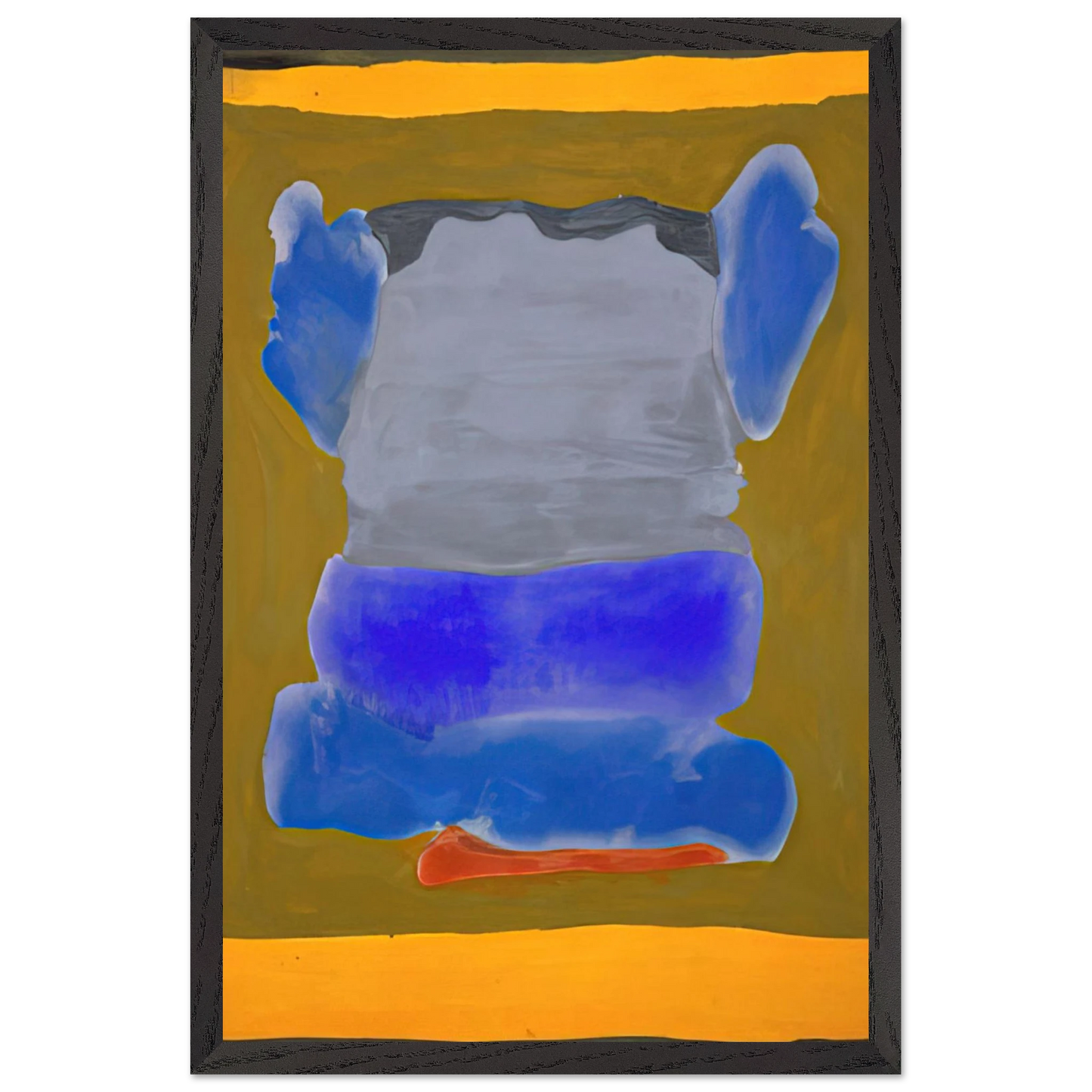Helen Frankenthaler - Buddha s Court - 1964 Wall art - 30x45 cm / 12x18 inches - Fine Art Poster - -