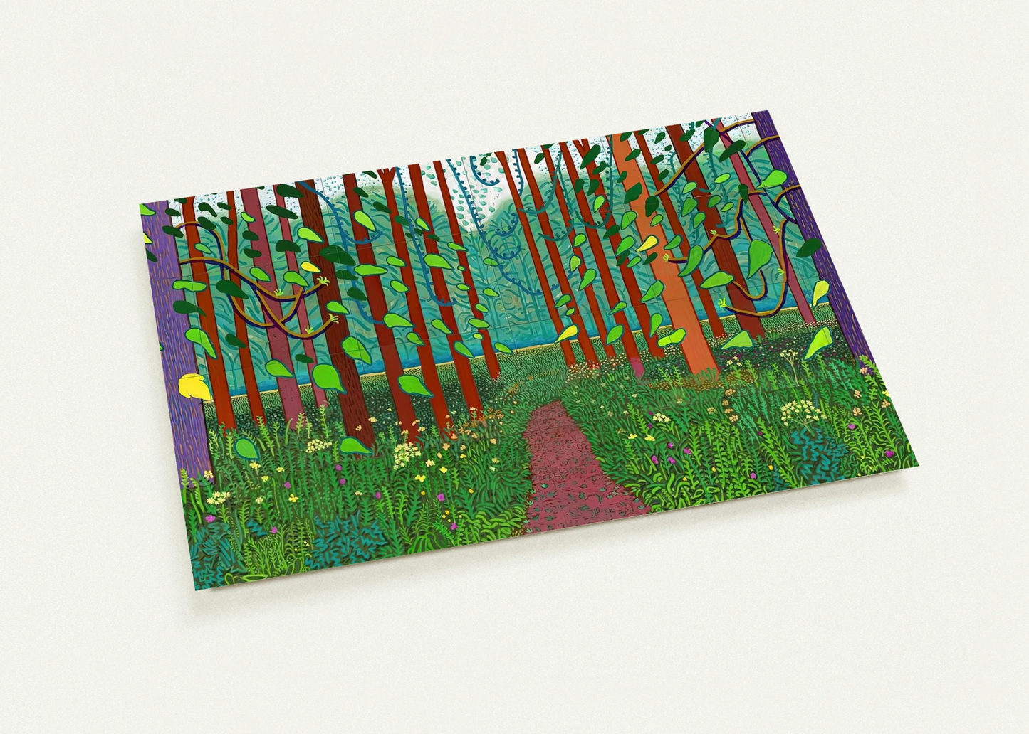 David Hockney By David Hockney Pack of 10 Post Cards | David Hockney Post Cards | A6 (10.5 x 14.8 cm) - 4.1 x 5.8 inches