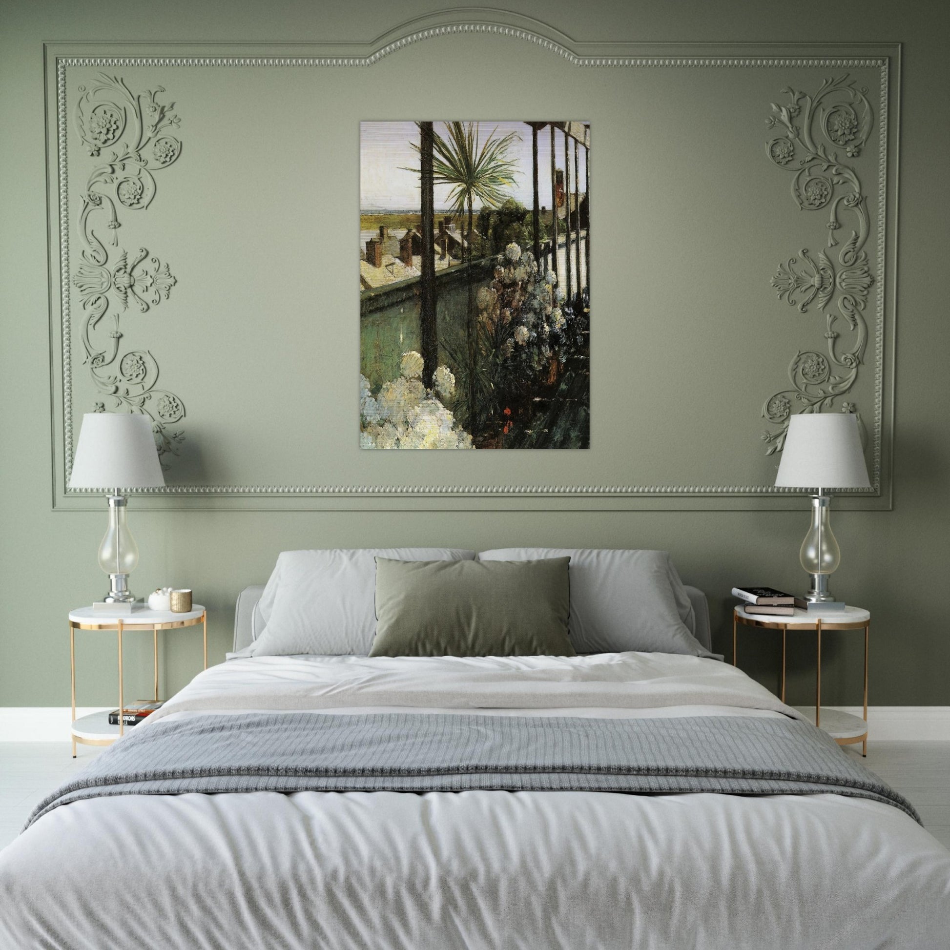 Afternoon in Nantucket - Childe Hassam Brushed Aluminum Print - 70x100 cm / 28x40 inches | Childe Hassam Aluminum Print | Childe Hassam Prints