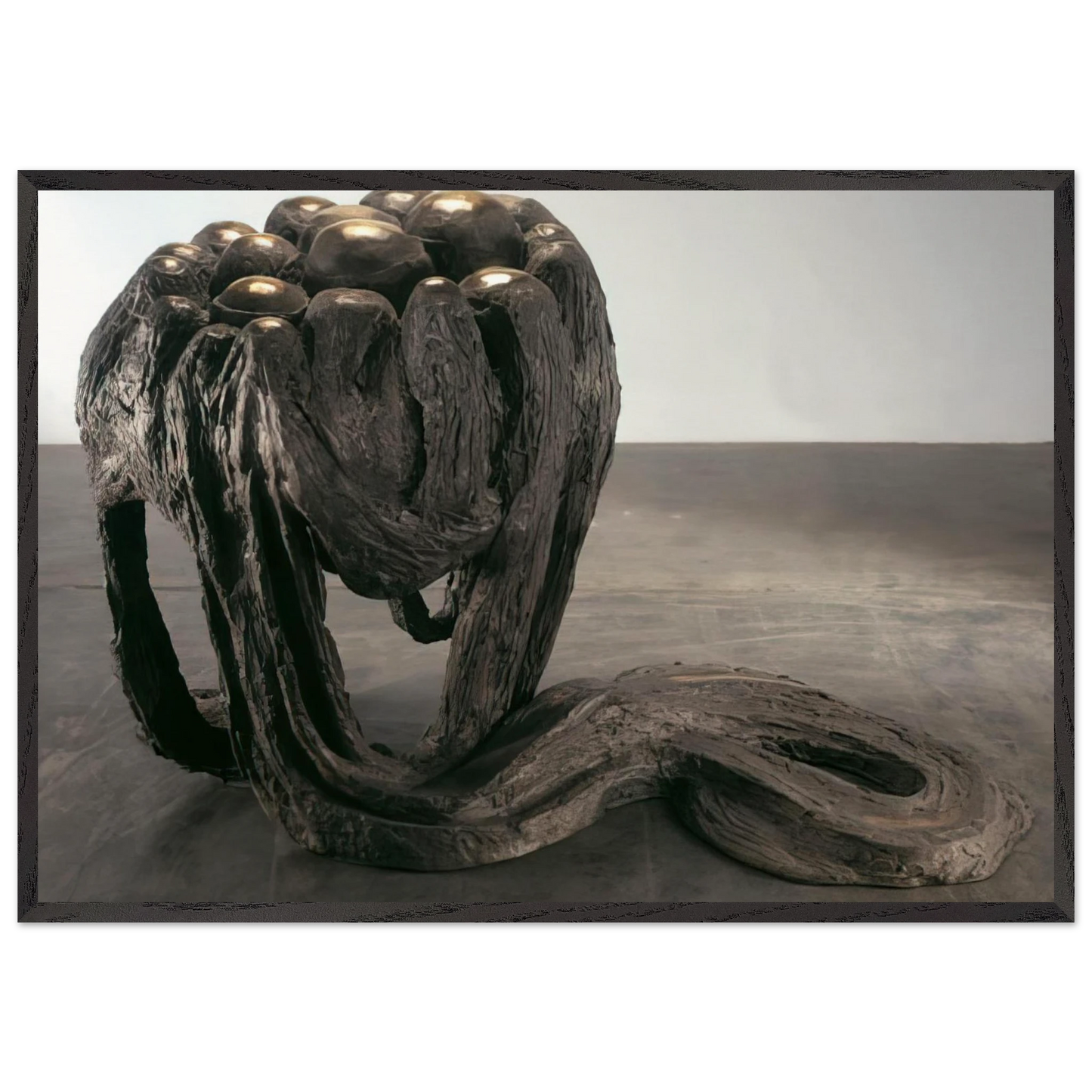 AVENZA REVISITED II 1969 - Louise Bourgeois Framed Art Print – Black Wooden Frame - Default Title - -Framed Art Print