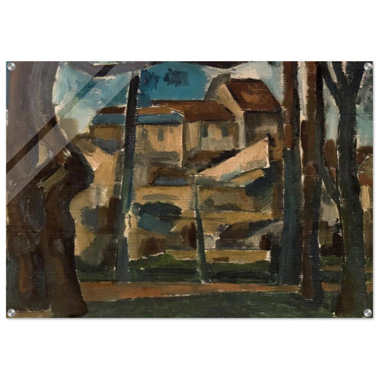 LANDSCAPE OF CARRI RES 1909 - Andre Derain Acrylic Print - 70x100 cm / 28x40″ inches