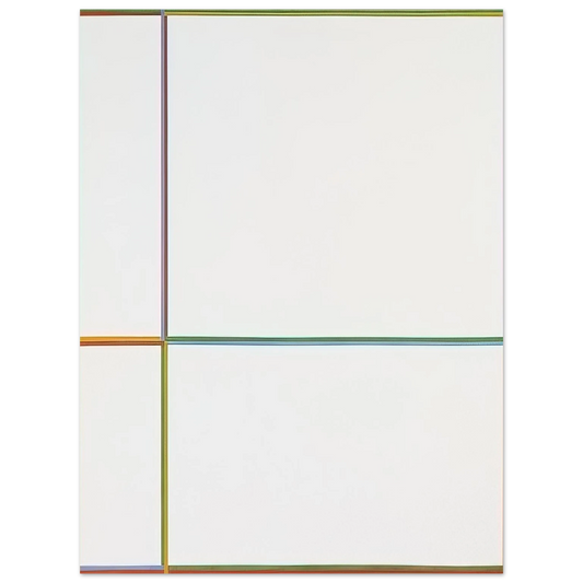 Max Bill - Doppelfarben in the cross 1-2-3-4 - 1968 Fine Art Poster - Default Title