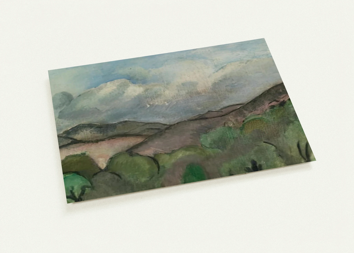 LE MONT CHAUVE A NICE 1918 By Henri Matisse Pack of 10 Post Cards | Henri Matisse Post Cards | A6 (10.5 x 14.8 cm) - 4.1 x 5.8 inches