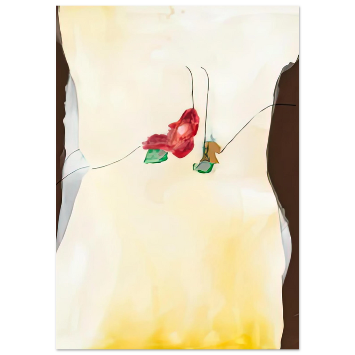 Helen Frankenthaler - Chill Factor, 1973- Wall Art - 30x40 cm / 12x16 inches - Fine Art Poster-canvas - -