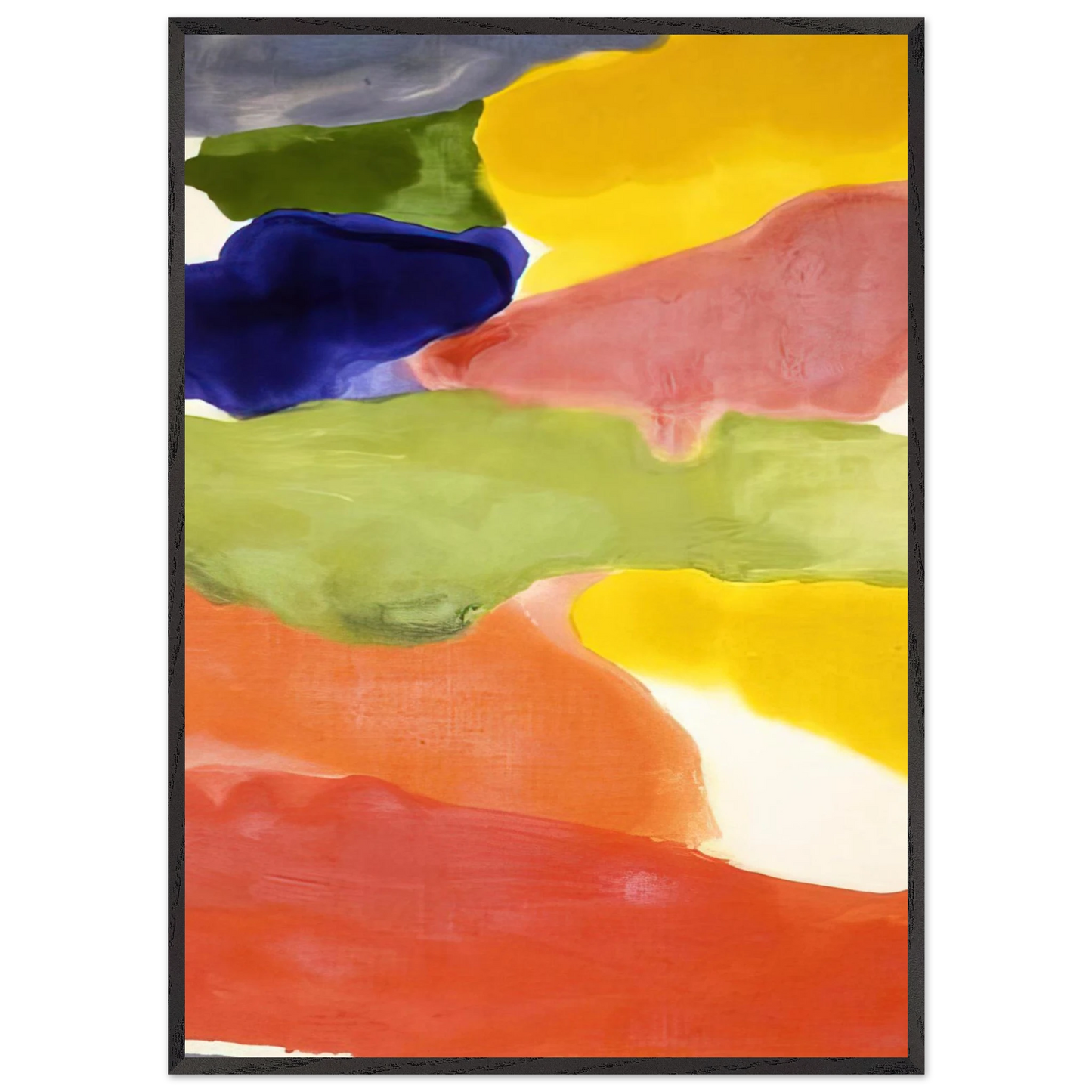 Helen Frankenthaler - Tutti-Fruitti - 1966 Wall art - 30x40 cm / 12x16 inches - Fine Art Poster - -