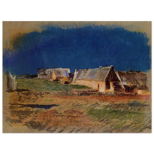 Odilon Redon - LANDSCAPE IN BRITTANY PEYRELEBADE Fine Art Poster - Default Title