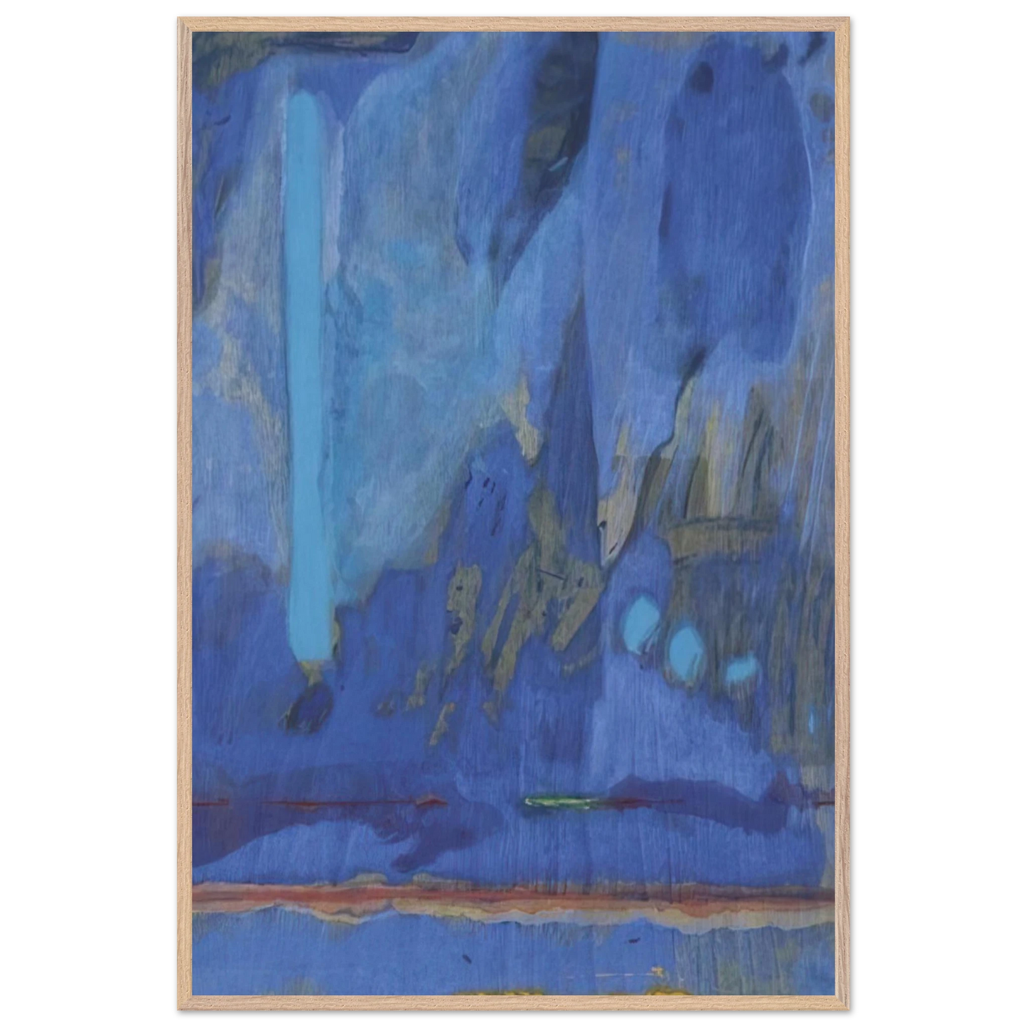 Helen Frankenthaler - Tales of Genji III - 1998 Wall art - 40x60 cm / 16x24 inches - Fine Art Poster - -