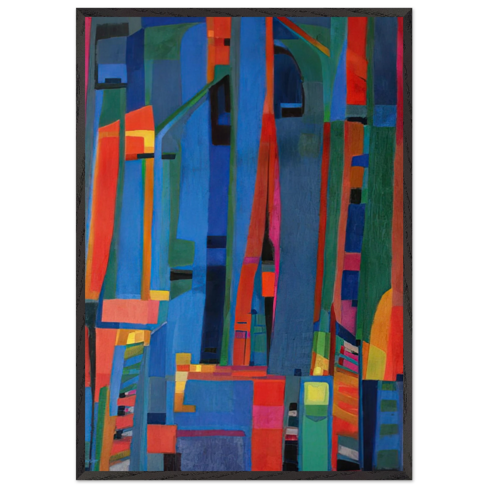 Salve Regina - 1945 - Alfred Manessier Framed Art Print – Black Wooden Frame - Default Title - -Framed Art Print