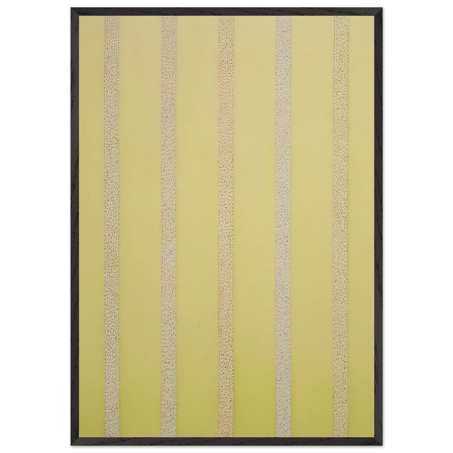 Celtic Dawn - 1960 - Gene Davis Framed Art Print – Black Wooden Frame - Default Title - -Framed Art Print