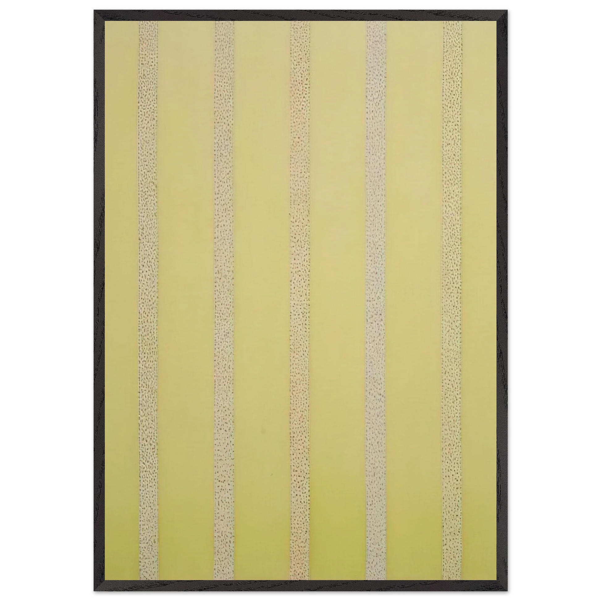 Celtic Dawn - 1960 - Gene Davis Framed Art Print – Black Wooden Frame - Default Title - -Framed Art Print