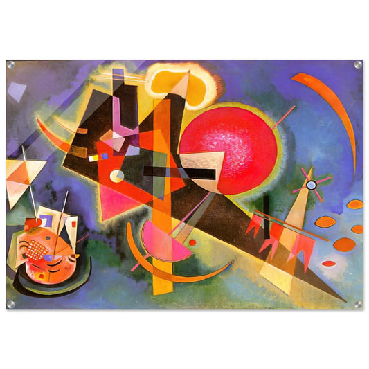 IN BLUE 1925 - Wassily Kandinsky Acrylic Print - 70x100 cm / 28x40″ inches | Wassily Kandinsky Wall Art | Wassily Kandinsky Prints