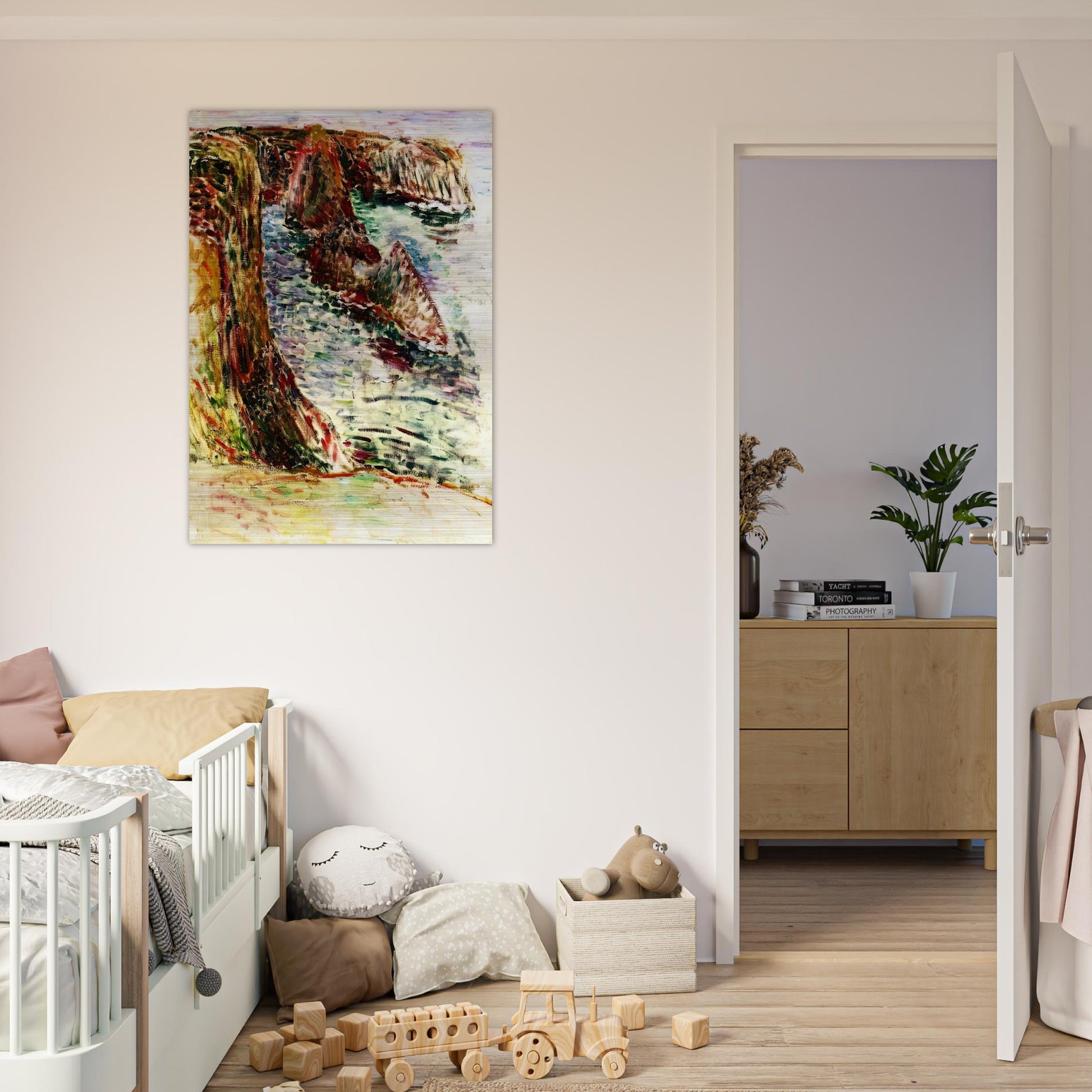 BELLE ILE EN MER 1897 - Henri Matisse Brushed Aluminum Print - 70x100 cm / 28x40 inches | Henri Matisse Aluminum Print | Henri Matisse Prints