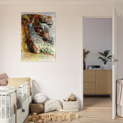 BELLE ILE EN MER 1897 - Henri Matisse Brushed Aluminum Print - 70x100 cm / 28x40 inches | Henri Matisse Aluminum Print | Henri Matisse Prints