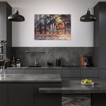 Woods near Oele - Piet Mondrian Acrylic Print - 70x100 cm / 28x40″ inches