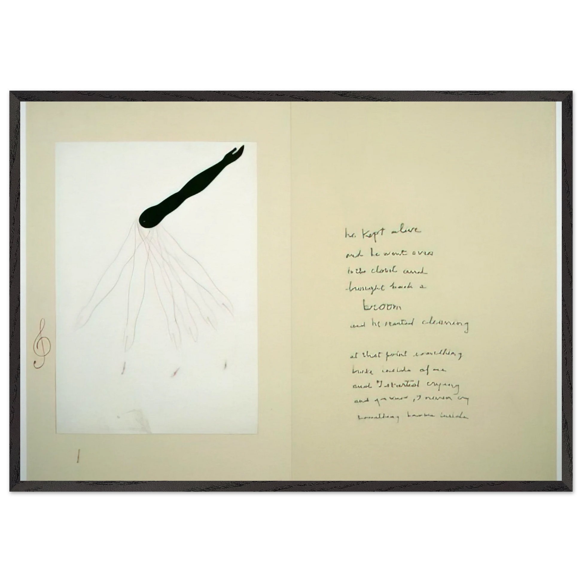 SUBLIMATION 2002 - Louise Bourgeois Framed Art Print – Black Wooden Frame - Default Title - -Framed Art Print