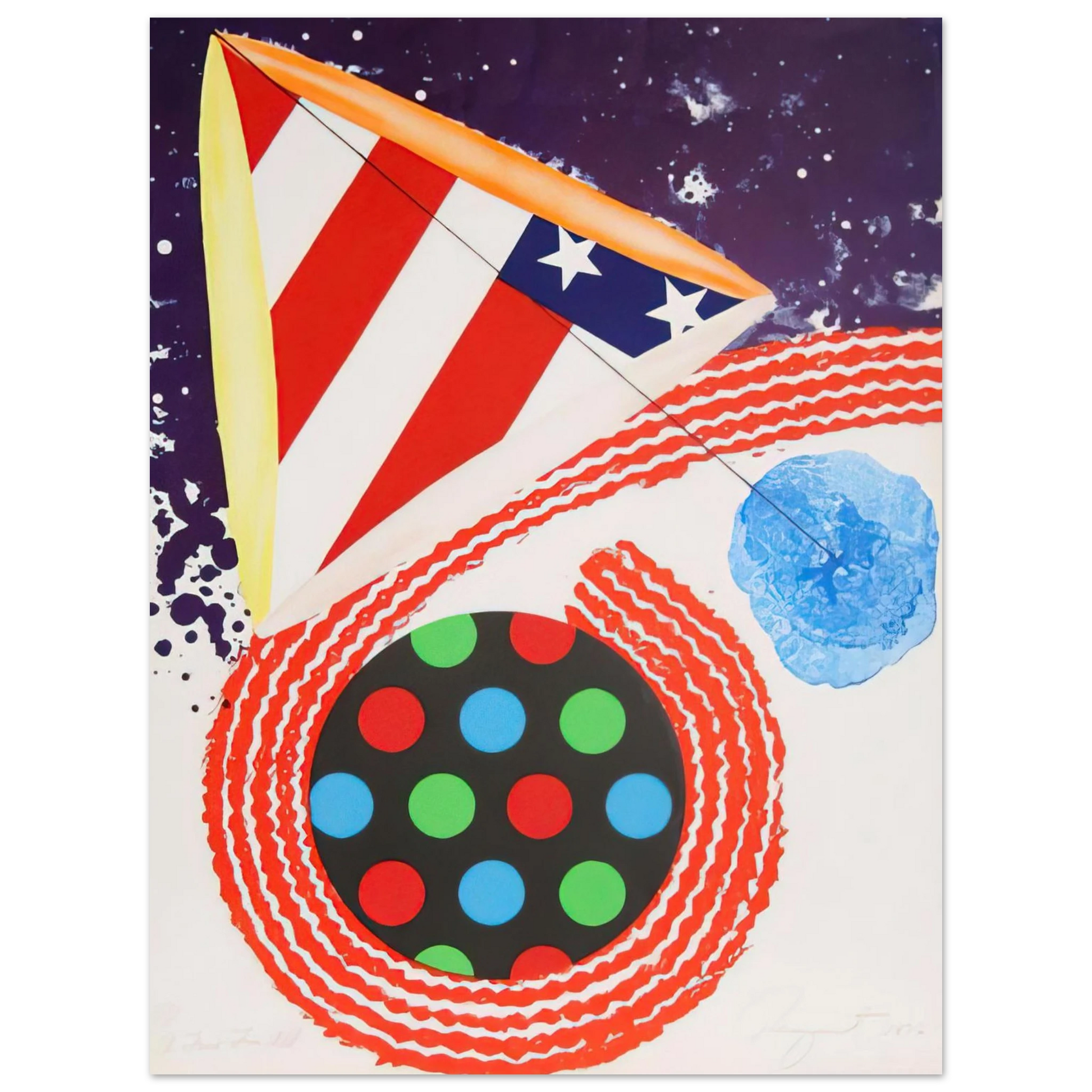 James Rosenquist - A Free for All Fine Art Poster - Default Title
