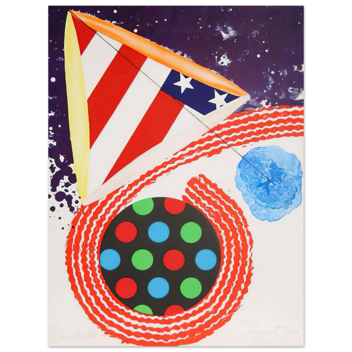 James Rosenquist - A Free for All  75x100 cm / 30x40inches Fine Art Poster