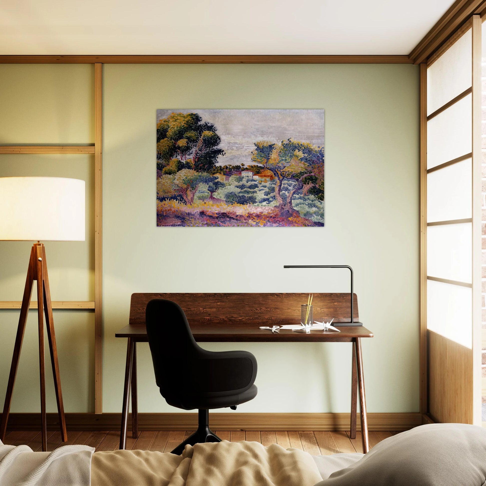 Untitled - Henri-Edmond Cross Brushed Aluminum Print - 70x100 cm / 28x40 inches | Henri-Edmond Cross Aluminum Print | Henri-Edmond Cross Prints