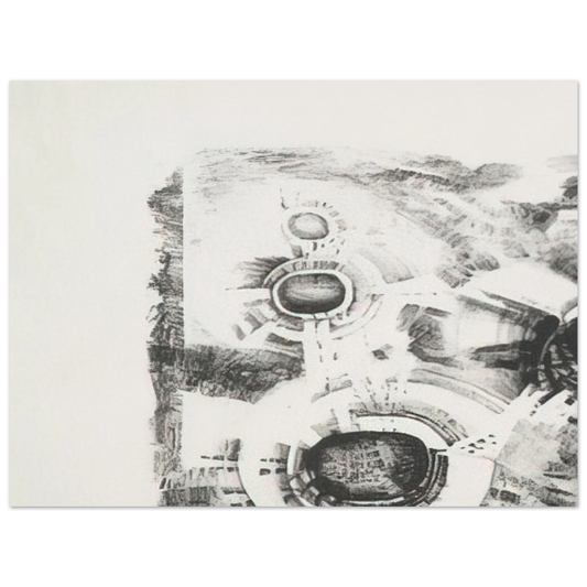 Lee Bontecou - SECOND STONE 1962 Fine Art Poster - Default Title