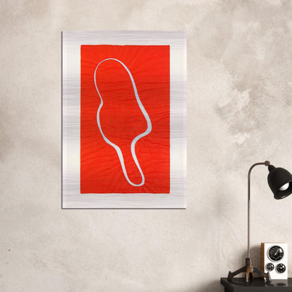 Untitled - 1978 - Donald Judd Brushed Aluminum Print - 70x100 cm / 28x40 inches | Donald Judd Aluminum Print | Donald Judd Prints