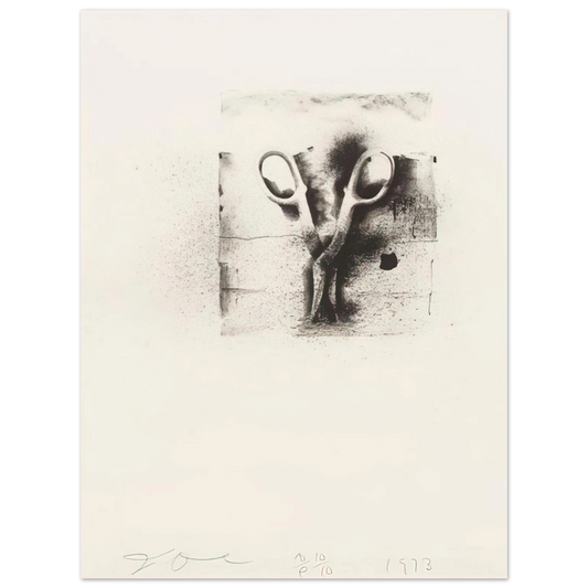 Jim Dine - UNTITLED FROM TEN WINTER TOOLS 1973 2 Fine Art Poster - Default Title