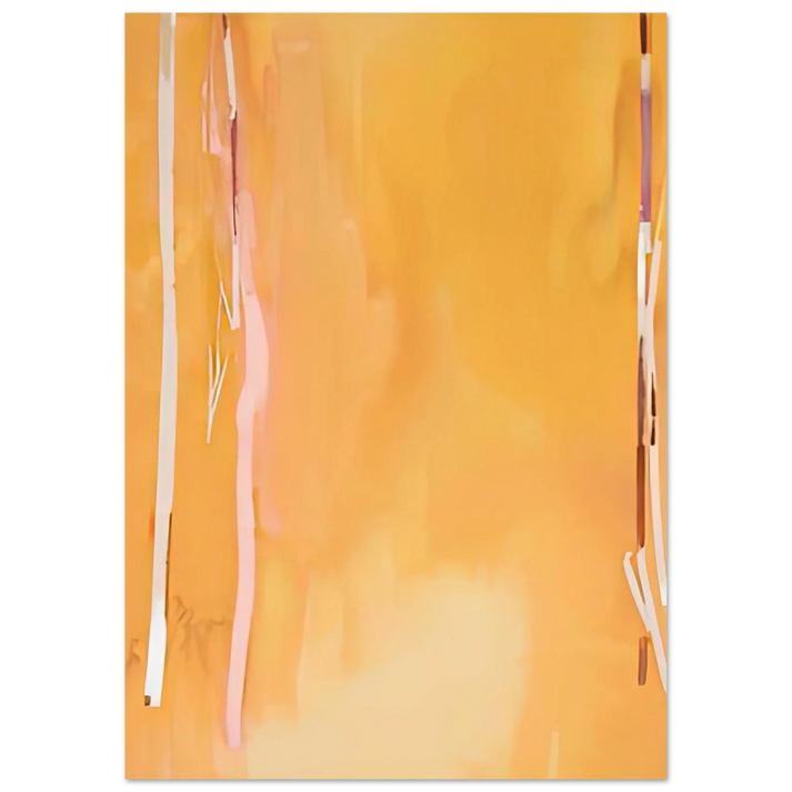 Helen Frankenthaler - Harvest II, 1975- Wall Art - 60x80 cm / 24x32 inches - Fine Art Poster-canvas - -