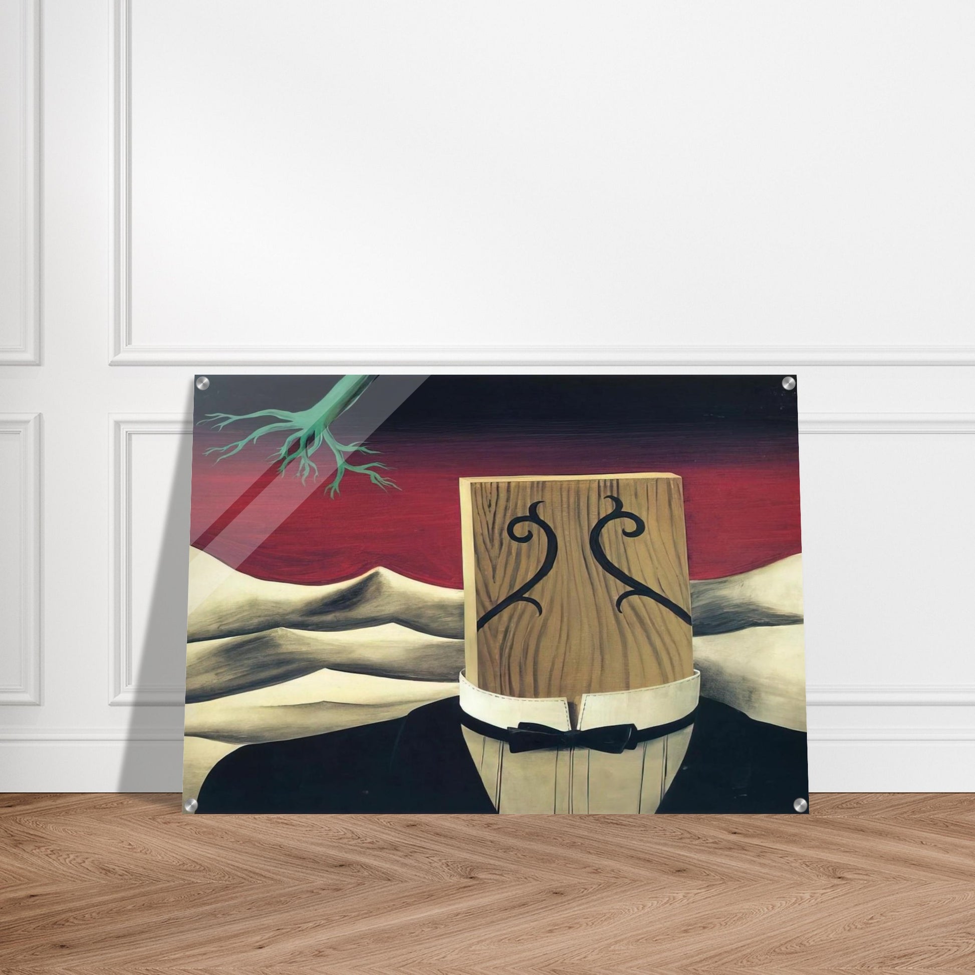 THE CONQUEROR 1926 - Rene Magritte Acrylic Print - 70x100 cm / 28x40″ inches | Rene Magritte Wall Art | Rene Magritte Prints