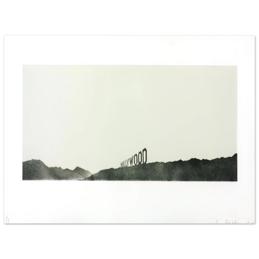 Edward Ruscha - HOLLYWOOD 1969 Fine Art Poster - Default Title